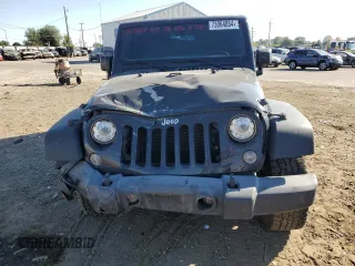2018 Jeep Wrangler JK Unlimited Rubicon with VIN 1C4BJWFG9JL840582, listed as a Copart auction lot 73064054 with 47,590 mi miles and Salvage Title. Bid and sale history available at carsss.com. Image 5.
