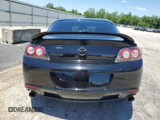 2009 Mazda RX-8 Sport with VIN JM1FE174190403105, listed as a Copart auction lot 60619384 with 49,644 mi miles and Salvage Title. Bid and sale history available at carsss.com. Image 6.