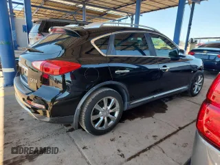 2017 Infiniti QX50 with VIN JN1BJ0RP0HM384262, listed as a Copart auction lot 59692955 with 101,846 mi miles and Salvage title. Bid and sale history available at DreamBid. Image 3.