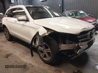 2017 Mercedes-Benz GLC with VIN WDC0G4KB0HF167060, listed as a IAAI auction lot 41299819 with 45,167 mi miles. Bid and sale history available at carsss.com. Image 1.