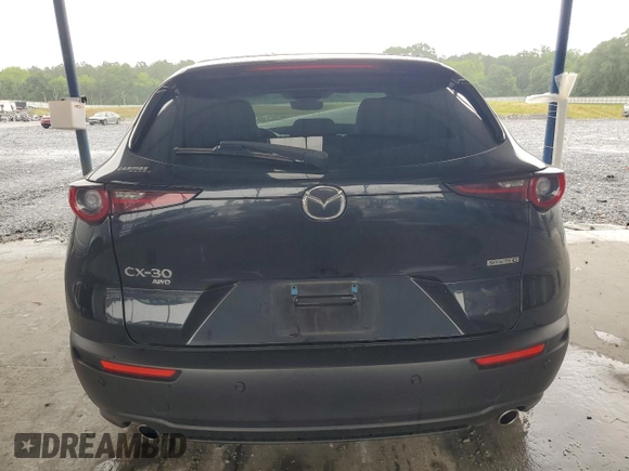 2021 Mazda CX-30 Preferred with VIN 3MVDMBCL9MM249096, listed as a Copart auction lot 58965895 with 32,957 mi miles and Salvage title. Bid and sale history available at DreamBid. Image 6.