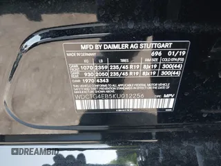 2019 Mercedes-Benz GLA 250 z VIN WDCTG4EB5KU012256, wystawiony jako IAAI lot #42168642 z przebiegiem 48 786 mil mil oraz . Historia ofert i sprzedaży dostępna na DreamBid. Obrazek 9.