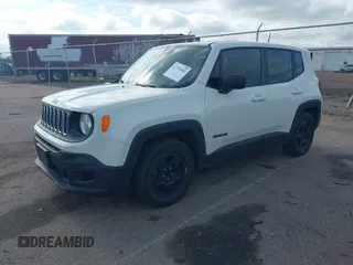 2017 Jeep Renegade Sport with VIN ZACCJAAB1HPF44805, listed as a IAAI auction lot 42797603 with 171,483 mi miles and . Bid and sale history available at DreamBid. Image 2.