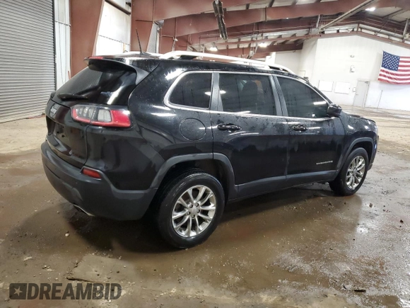 2020 Jeep Cherokee Altitude with VIN 1C4PJMLX5LD640648, listed as a Copart auction lot 84853594 with 85,178 mi miles and Salvage Title. Bid and sale history available at carsss.com. Image 3.