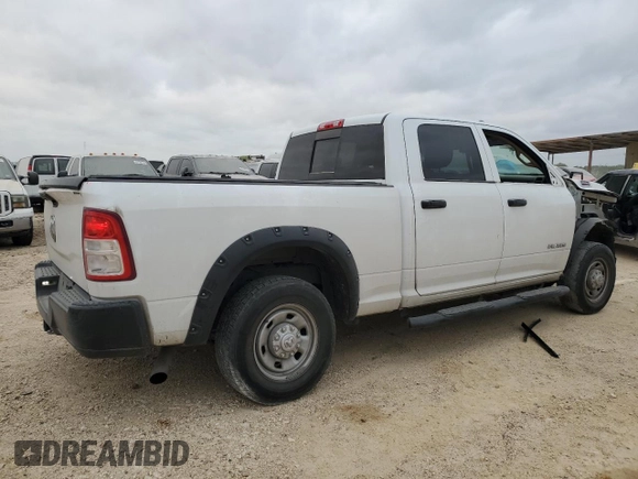 2019 Ram 2500 Tradesman with VIN 3C6UR4CJ9KG576226, listed as a Copart auction lot 53120845 with 192,303 mi miles and Salvage title. Bid and sale history available at DreamBid. Image 3.