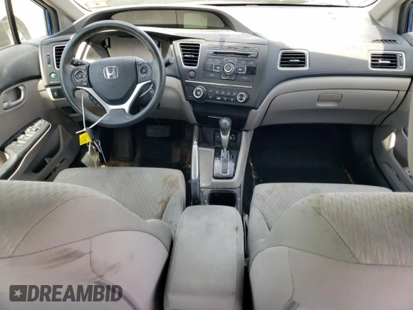 2014 Honda Civic LX with VIN 19XFB2F55EE244406, listed as a Copart auction lot 54234285 with 158,992 mi miles and Salvage Title. Bid and sale history available at carsss.com. Image 8.