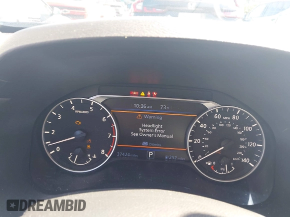 2024 Nissan Altima SV with VIN 1N4BL4DV4RN353196, listed as a IAAI auction lot 42643904 with 37,424 mi miles and . Bid and sale history available at DreamBid. Image 7.