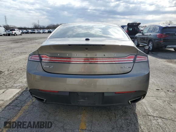 2016 Lincoln MKZ with VIN 3LN6L2G92GR602826, listed as a Copart auction lot 52597665 with 86,281 mi miles and Clean Title. Bid and sale history available at carsss.com. Image 6.