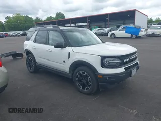 2021 Ford Bronco Sport Outer Banks with VIN 3FMCR9C65MRA05168, listed as a IAAI auction lot 42324382 with 70,394 mi miles and . Bid and sale history available at DreamBid. Image 1.