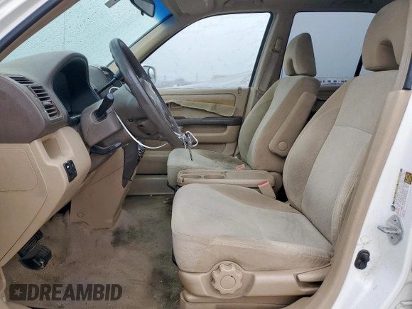 2005 Honda CR-V EX with VIN JHLRD78825C019480, listed as a Copart auction lot 54579275 with 222,220 mi miles and Salvage Title. Bid and sale history available at DreamBid. Image 7.