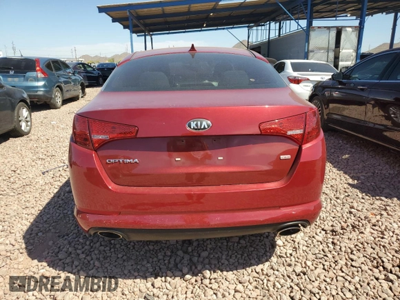 2013 Kia Optima LX with VIN 5XXGM4A71DG203893, listed as a Copart auction lot 52945875 with 85,155 mi miles and Clean Title. Bid and sale history available at carsss.com. Image 6.