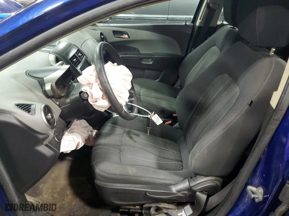 2014 Chevrolet Sonic LT with VIN 1G1JC5SB1E4143281, listed as a Copart auction lot 48436765 with 125,422 mi miles and Salvage Title. Bid and sale history available at carsss.com. Image 7.