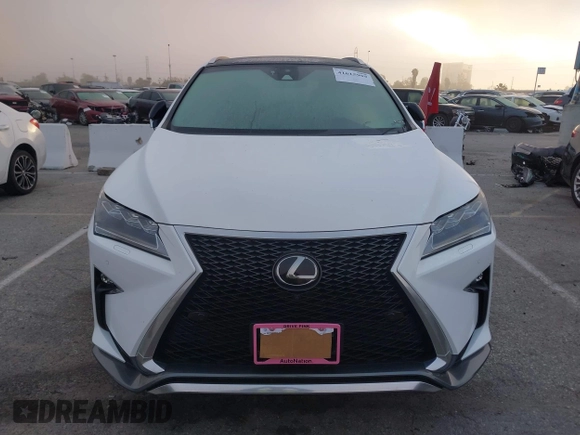 2017 Lexus RX with VIN 2T2BZMCA2HC089271, listed as a IAAI auction lot 41615999 with 64,400 mi miles. Bid and sale history available at carsss.com. Image 6.