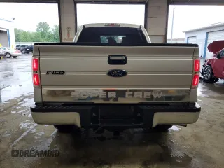 2013 Ford F-150 XL with VIN 1FTFW1ET7DKG39861, listed as a Copart auction lot 62772585 with 117,567 mi miles and Salvage title. Bid and sale history available at DreamBid. Image 6.