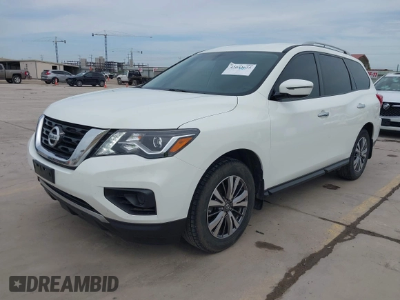 2018 Nissan Pathfinder SV with VIN 5N1DR2MM7JC621456, listed as a IAAI auction lot 42053625 with 95,226 mi miles and . Bid and sale history available at DreamBid. Image 21.
