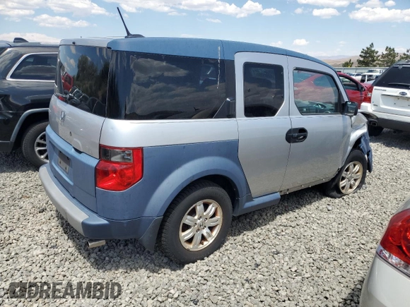 2006 Honda Element EX with VIN 5J6YH28626L025130, listed as a Copart auction lot 62941364 with 185,529 mi miles and Clean Title. Bid and sale history available at DreamBid. Image 3.