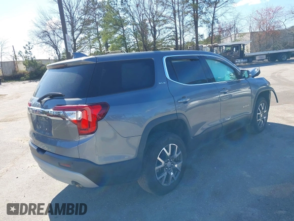 2020 GMC Acadia SLE with VIN 1GKKNKLA4LZ168965, listed as a IAAI auction lot 41786006 with 77,122 mi miles and . Bid and sale history available at carsss.com. Image 4.