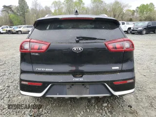 2017 Kia Niro Touring with VIN KNDCE3LC7H5055145, listed as a Copart auction lot 45996494 with 90,695 mi miles and Salvage Title. Bid and sale history available at carsss.com. Image 6.