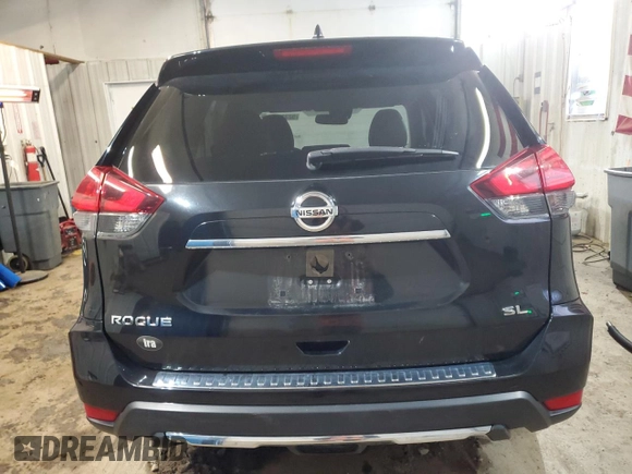 2017 Nissan Rogue SL with VIN JN8AT2MTXHW147922, listed as a Copart auction lot 52331195 with 66,265 mi miles and Salvage title. Bid and sale history available at DreamBid. Image 6.