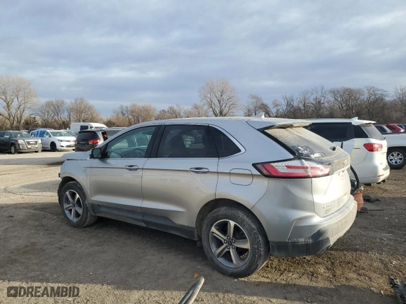 2020 Ford Edge SEL with VIN 2FMPK4J99LBA17990, listed as a Copart auction lot 49837895 with 48,809 mi miles and Salvage Title. Bid and sale history available at carsss.com. Image 2.