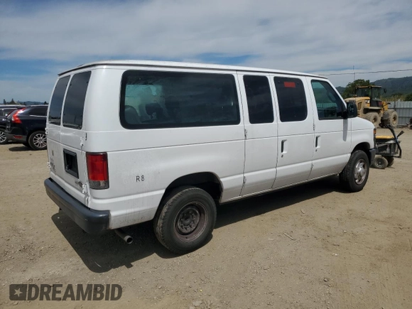 2014 Ford Econoline Cargo Commercial z VIN 1FTNE1EWXEDA22372, wystawiony jako Copart lot #52360385 z przebiegiem 128 803 mil mil oraz Czysty tytuł • Clean title. Historia ofert i sprzedaży dostępna na DreamBid. Obrazek 3.