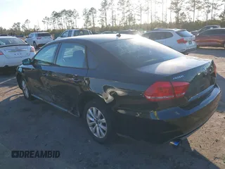 2013 Volkswagen Passat S with VIN 1VWAP7A3XDC005323, listed as a IAAI auction lot 40948885 with 133,447 mi miles and . Bid and sale history available at DreamBid. Image 3.