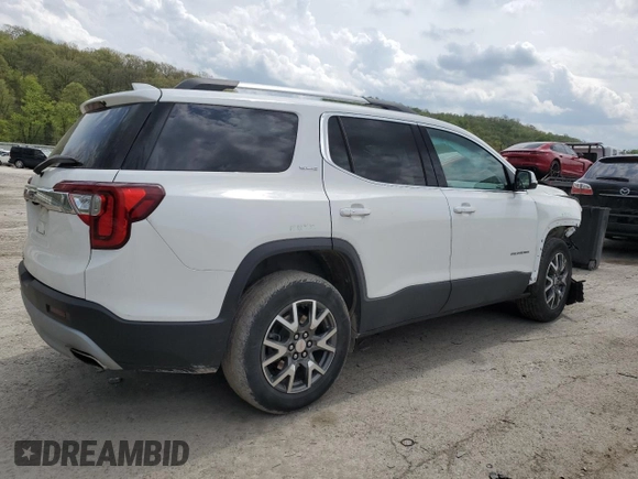 2022 GMC Acadia SLE with VIN 1GKKNKL49NZ164844, listed as a Copart auction lot 55321745 with 36,952 mi miles and Salvage title. Bid and sale history available at DreamBid. Image 3.