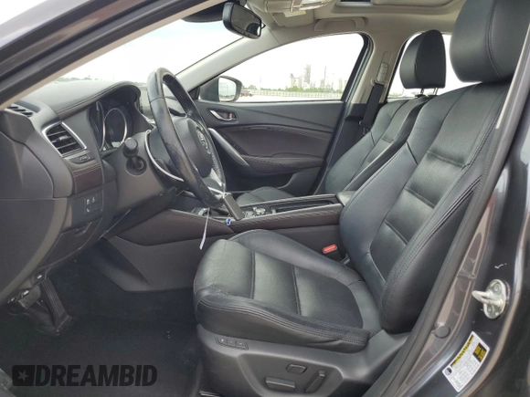 2016 Mazda 6 i Grand Touring с VIN JM1GJ1W50G1477892, выставлен на аукционе Copart как лот 55362525 с пробегом 80 806 миль миль и Списание • Salvage title. История ставок и продаж доступна на DreamBid. Изображение 7.