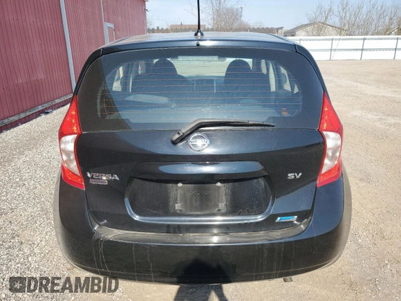 2014 Nissan Note S with VIN 3N1CE2CPXEL368976, listed as a Copart auction lot 54423755 with 74,430 mi miles and Clean Title. Bid and sale history available at DreamBid. Image 6.