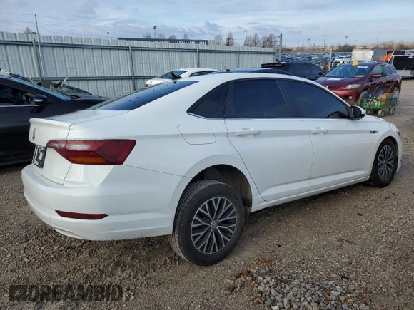 2019 Volkswagen Jetta SEL with VIN 3VWE57BU5KM230078, listed as a Copart auction lot 80635694 with 62,449 mi miles and Salvage title. Bid and sale history available at DreamBid. Image 3.