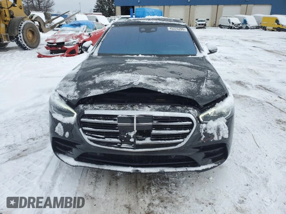 2021 Mercedes-Benz S 580 z VIN W1K6G7GB1MA042303, wystawiony jako Copart lot #45225205 z przebiegiem 25 028 mil mil oraz Czysty tytuł • Clean title. Historia ofert i sprzedaży dostępna na DreamBid. Obrazek 5.