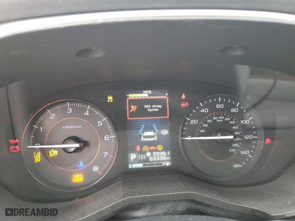 2022 Subaru Crosstrek Premium with VIN JF2GTAPC3N8249530, listed as a Copart auction lot 88675955 with 63,336 mi miles and Salvage Title. Bid and sale history available at carsss.com. Image 9.
