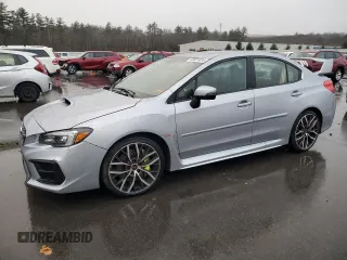2021 Subaru WRX STI Limited with VIN JF1VA2W61M9821707, listed as a Copart auction lot 83821024 with 30,372 mi miles and Salvage Title. Bid and sale history available at carsss.com. Image 1.