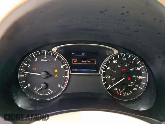 2016 Nissan Altima S with VIN 1N4AL3AP7GN338748, listed as a Copart auction lot 57432575 with 138,315 mi miles and Salvage title. Bid and sale history available at DreamBid. Image 9.