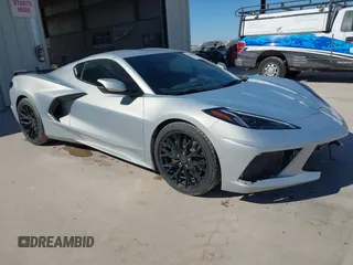 2021 Chevrolet Corvette 1LT with VIN 1G1YA2D49M5109468, listed as a IAAI auction lot 41343940 with 49,570 mi miles. Bid and sale history available at carsss.com. Image 1.