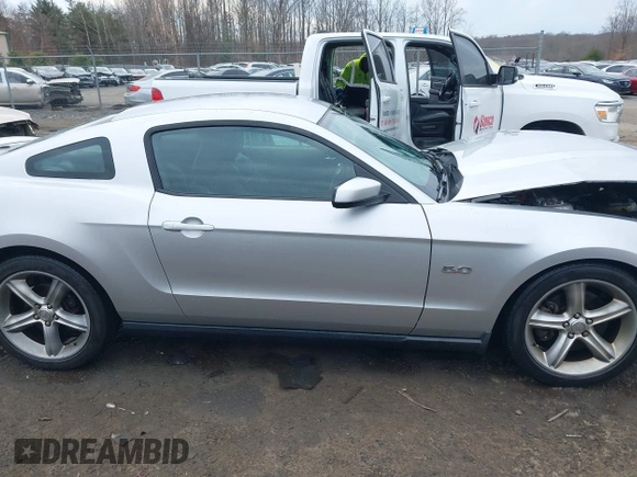 2011 Ford Mustang GT with VIN 1ZVBP8CF4B5133253, listed as a IAAI auction lot 41659935 with 155,836 mi miles. Bid and sale history available at carsss.com. Image 13.