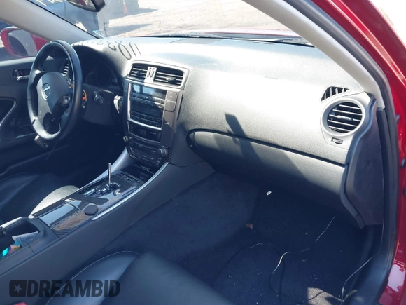 2010 Lexus IS 250 with VIN JTHCF5C28A5039993, listed as a IAAI auction lot 41833214 with 70,415 mi miles and . Bid and sale history available at DreamBid. Image 5.