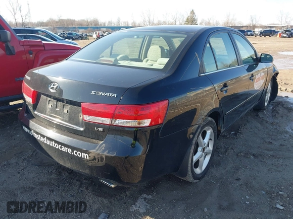 2006 Hyundai Sonata GLS with VIN 5NPEU46F06H044315, listed as a IAAI auction lot 41821601 with 149,508 mi miles and . Bid and sale history available at DreamBid. Image 4.