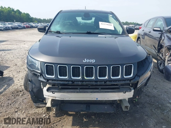 2018 Jeep Compass Sport with VIN 3C4NJDAB2JT136225, listed as a IAAI auction lot 42279668 with 145,967 mi miles and . Bid and sale history available at DreamBid. Image 13.