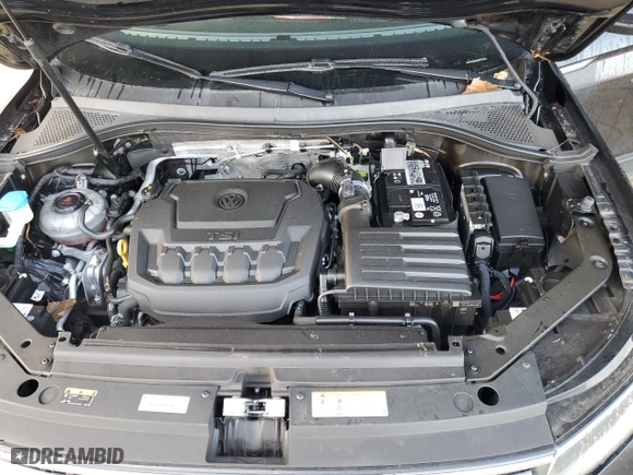 2022 Volkswagen Tiguan S with VIN 3VV1B7AXXNM012536, listed as a Copart auction lot 81937034 with 38,912 mi miles and Salvage Title. Bid and sale history available at carsss.com. Image 12.