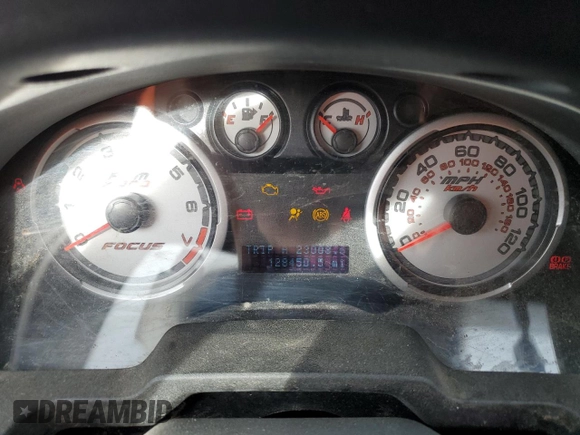 2010 Ford Focus SE with VIN 1FAHP3FN9AW248772, listed as a Copart auction lot 44965245 with 128,450 mi miles and Salvage Title. Bid and sale history available at carsss.com. Image 9.