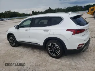 2020 Hyundai Santa Fe Limited with VIN 5NMS53AA0LH239118, listed as a Copart auction lot 71769394 with 37,626 mi miles and Non Repairable. Bid and sale history available at DreamBid. Image 2.