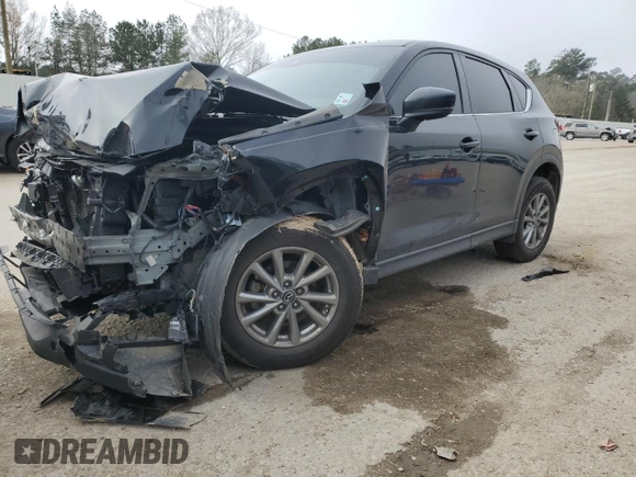 2023 Mazda CX-5 2.5 S Preferred Package with VIN JM3KFBCM8P0169220, listed as a Copart auction lot 46641195 with 0 mi miles and Salvage Title. Bid and sale history available at carsss.com. Image 1.