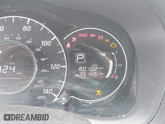 2019 Nissan Note SV with VIN 3N1CE2CP5KL361378, listed as a IAAI auction lot 41849506 with 80,102 mi miles and . Bid and sale history available at DreamBid. Image 16.