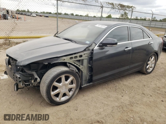 2015 Cadillac ATS Premium with VIN 1G6AF5SX7F0120142, listed as a Copart auction lot 74579914 with 101,395 mi miles and Salvage Title. Bid and sale history available at carsss.com. Image 1.