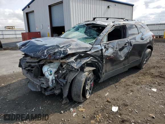 2020 Chevrolet Blazer LT with VIN 3GNKBHRS1LS615165, listed as a Copart auction lot 61950395 with Not provided miles and Non repairable. Bid and sale history available at DreamBid. Image 1.