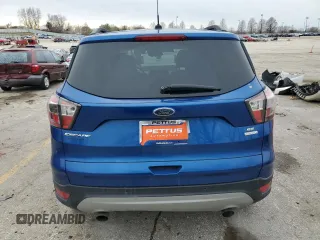 2017 Ford Escape SE with VIN 1FMCU0G99HUA25632, listed as a Copart auction lot 44786105 with 137,472 mi miles and Salvage Title. Bid and sale history available at DreamBid. Image 6.