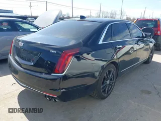 2018 Cadillac CT6 Luxury AWD with VIN 1G6KD5RS2JU153927, listed as a IAAI auction lot 41812028 with 91,364 mi miles. Bid and sale history available at carsss.com. Image 4.