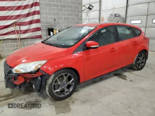 2014 Ford Focus SE with VIN 1FADP3K27EL150955, listed as a Copart auction lot 51216065 with 209,681 mi miles and Salvage Title. Bid and sale history available at carsss.com. Image 1.
