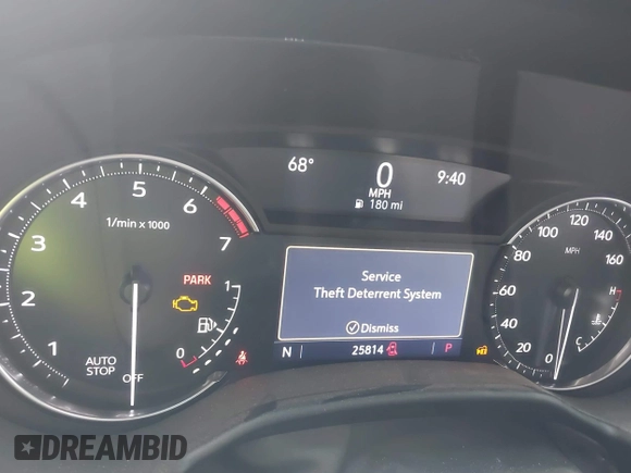 2024 Cadillac CT5 Luxury с VIN 1G6DM5RKXR0114188, выставлен на аукционе IAAI как лот 42026727 с пробегом 25 814 миль миль и . История ставок и продаж доступна на DreamBid. Изображение 7.